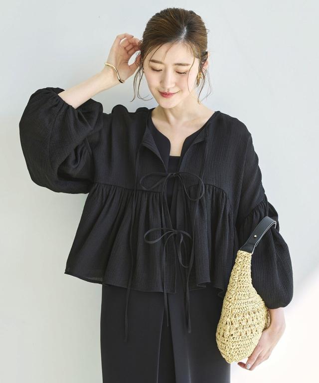 ルイルエブティック（RUIRUE BOUTIQUE）/シアーボリュームトップス