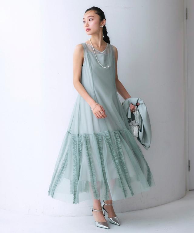 ルイルエブティック（RUIRUE BOUTIQUE）/ジャケット＆チュールフリル