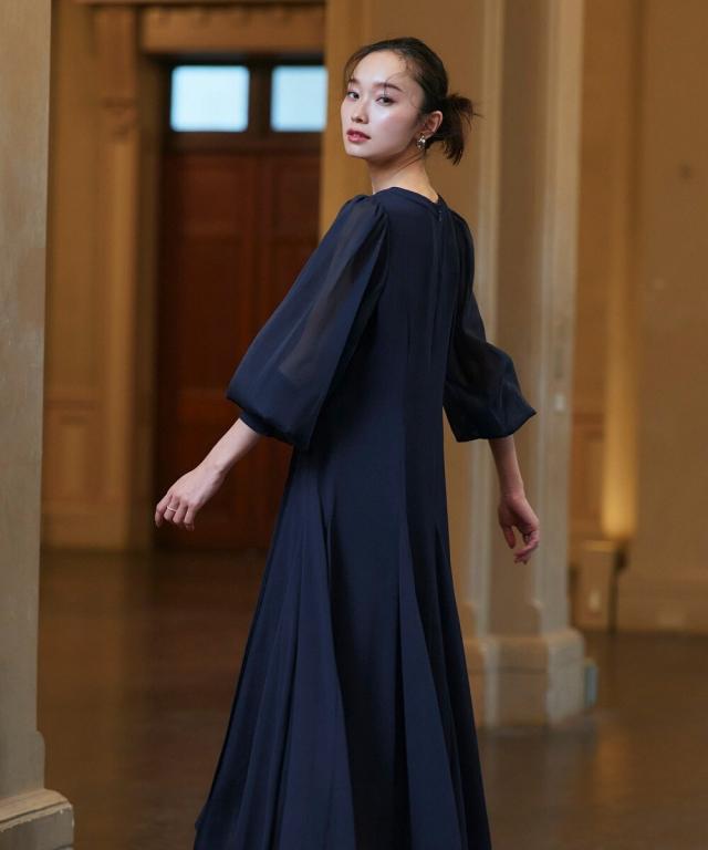 新品！レース切替フレアワンピース♡ ルイルエブティック（RUIRUE