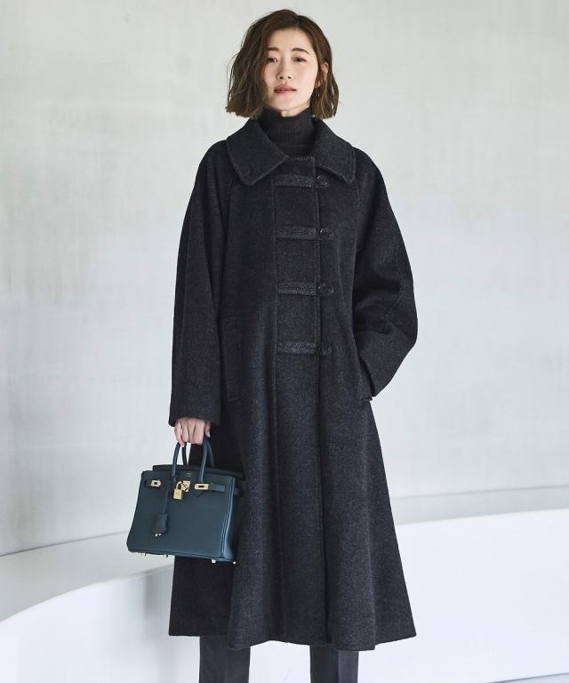 ルイルエブティック（RUIRUE BOUTIQUE）/シャギーウールダッフルコート