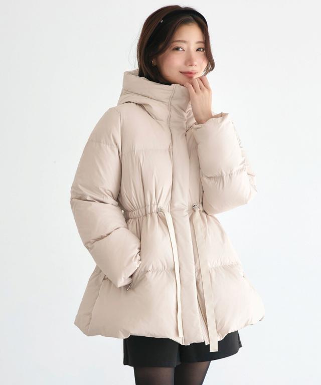 ルイルエブティック（RUIRUE BOUTIQUE）/【フレンチダウン】フーデッド