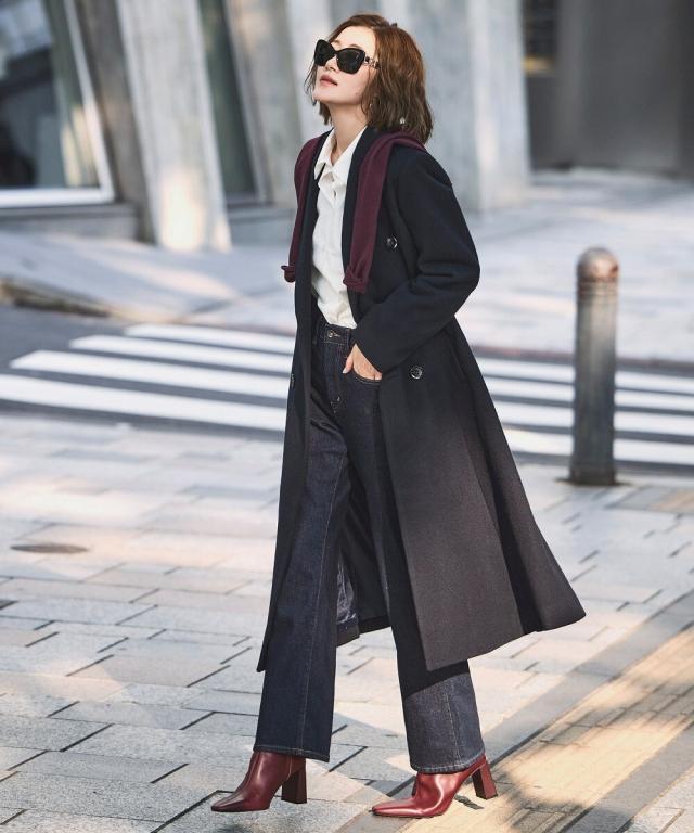 ルイルエブティック（RUIRUE BOUTIQUE）/【日本生地】フレアチェスター