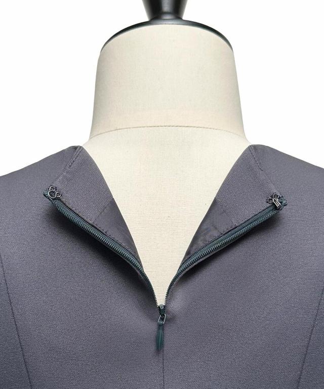 ルイルエブティック（RUIRUE BOUTIQUE）/パールシアースリーブ フレアワンピースドレス_18