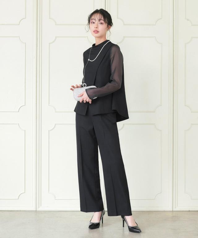 ルイルエブティック（RUIRUE BOUTIQUE）/シアースリーブトップス＆パンツ_3