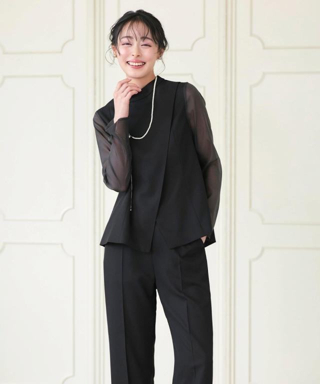 ルイルエブティック（RUIRUE BOUTIQUE）/シアースリーブトップス＆パンツ_7