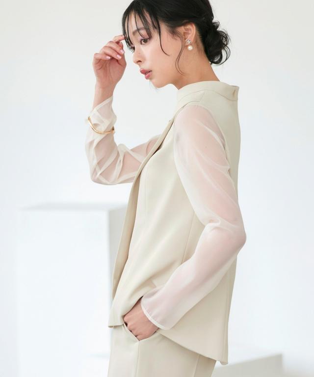 ルイルエブティック（RUIRUE BOUTIQUE）/シアースリーブトップス＆パンツ_18