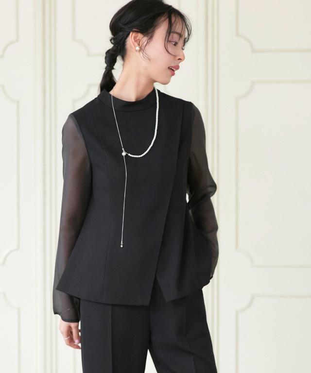 ルイルエブティック（RUIRUE BOUTIQUE）/シアースリーブトップス＆パンツ_5