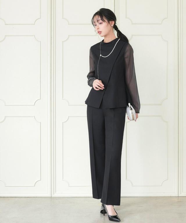 ルイルエブティック（RUIRUE BOUTIQUE）/シアースリーブトップス＆パンツ_6