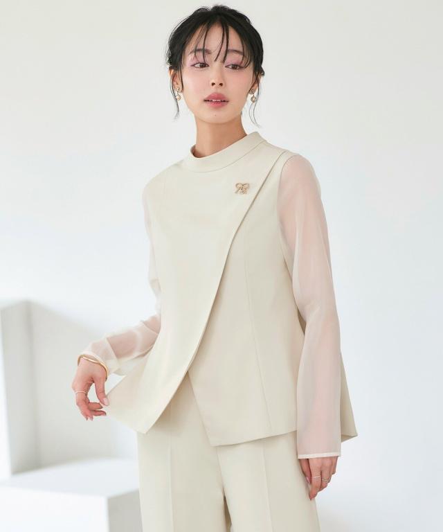 ルイルエブティック（RUIRUE BOUTIQUE）/シアースリーブトップス＆パンツ_2