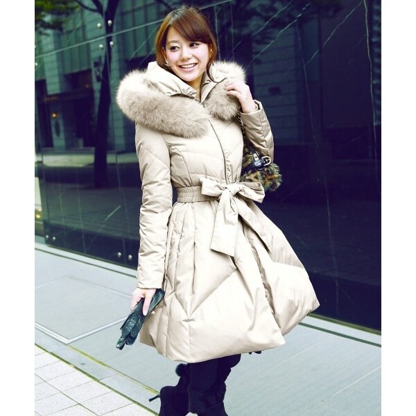 ルイルエブティック新品ダウンコート ルイルエブティック（RUIRUE BOUTIQUE）/リュクシーリアルファー