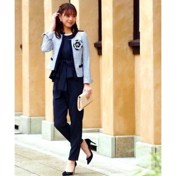 驚きの値段 好い boutique ruirue ルイルエブティック スーツ L セットアップ トートバッグ
