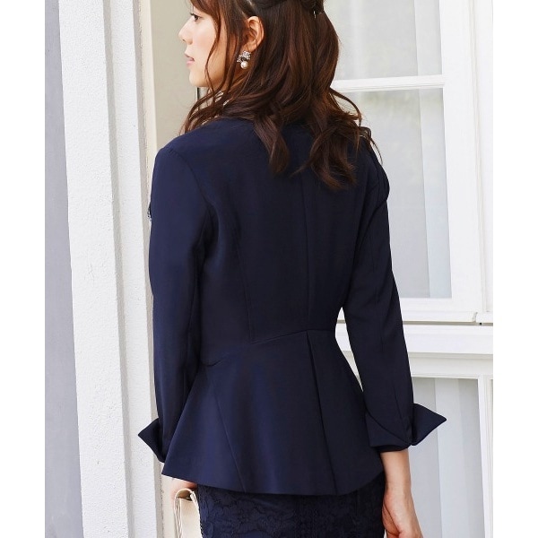 ルイルエブティック（RUIRUE BOUTIQUE）/【S~3L】レーシーンピースセットアップフォーマルセレモニースーツ_7