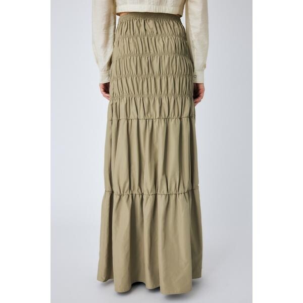 マウジー（MOUSSY）/SHIRRING ロングスカートの通販は