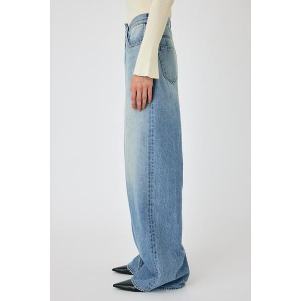 MOUSSY CROSS WAIST WIDE STRAIGHT 新品タグ付き-