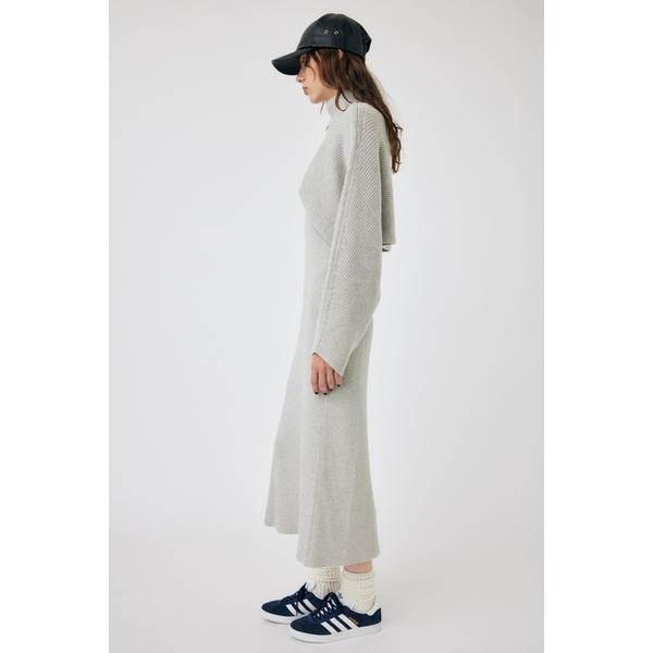 マウジー（MOUSSY）/SWITCHING RIB KNIT ドレスの通販はau PAY