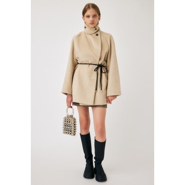 マウジー（MOUSSY）/BIG COLLAR MINI コートの通販は