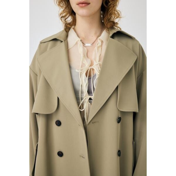マウジー（MOUSSY）/LOOSE DRAPE トレンチコートの通販はau PAY