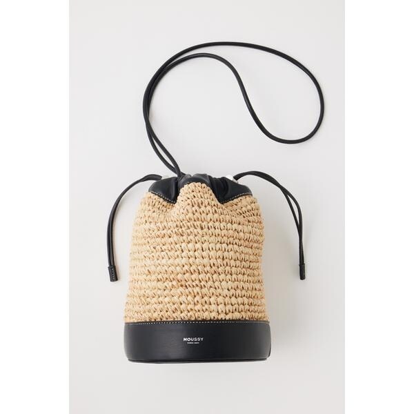 マウジー（MOUSSY）/RAFFIA BUCKET バッグの通販は