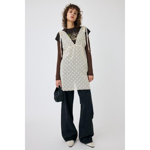 マウジー（MOUSSY）/FLOWER MOTIF シアーミニドレスの通販は