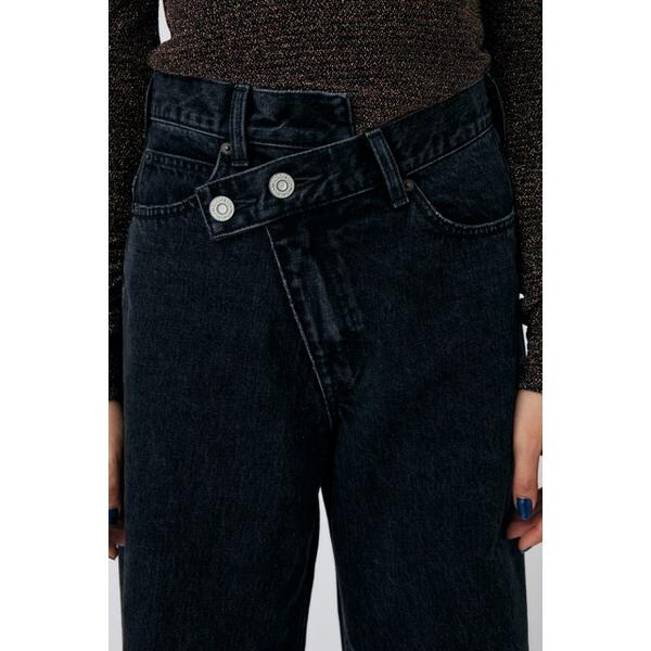 マウジー（MOUSSY）/CROSS WAIST WIDE STRAIGHTの通販は