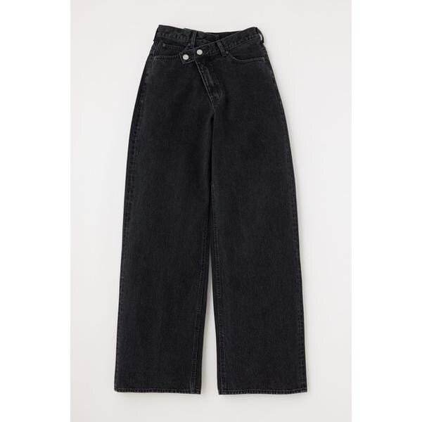 MOUSSY CROSS WAIST WIDE STRAIGHT マウジー 1 CROSS WAIST WIDE STRAIGHT（デニムパンツ）｜MOUSSY（マウジー