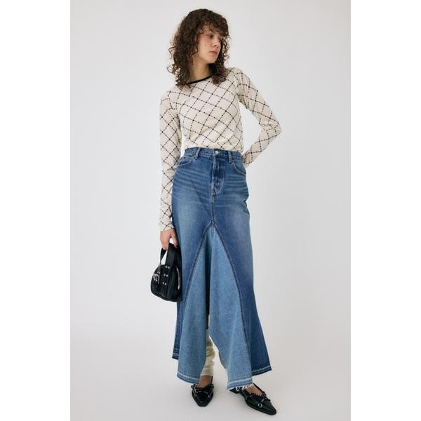 マウジー（MOUSSY）/REMAKE DENIM マーメイドスカート