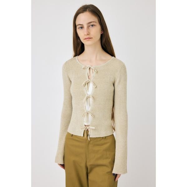 マウジー（MOUSSY）/FRONT RIBBON ニットトップスの通販は