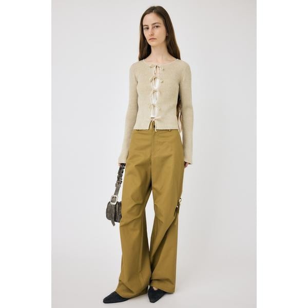 マウジー（MOUSSY）/FRONT RIBBON ニットトップスの通販は