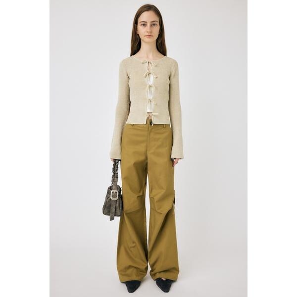 マウジー（MOUSSY）/FRONT RIBBON ニットトップスの通販は