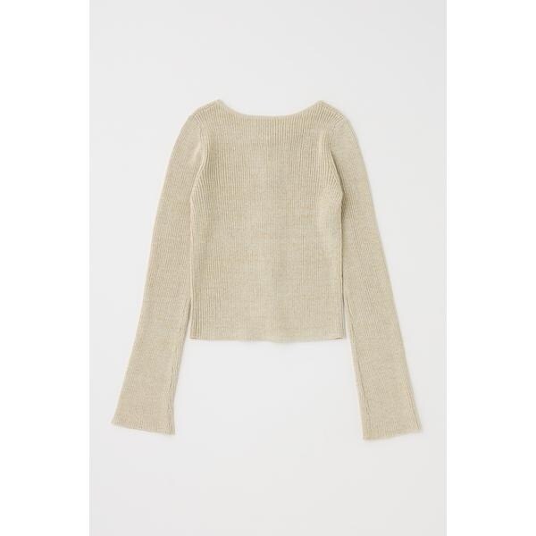 マウジー（MOUSSY）/FRONT RIBBON ニットトップスの通販は