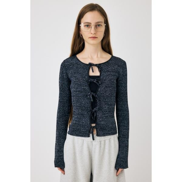 マウジー（MOUSSY）/FRONT RIBBON ニットトップスの通販は