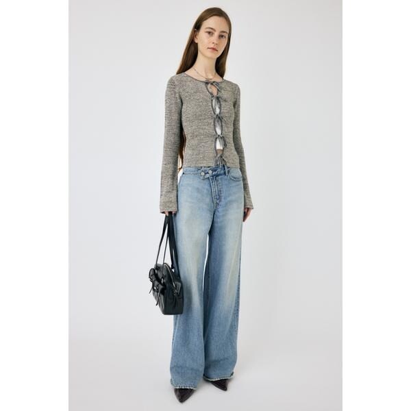 マウジー（MOUSSY）/FRONT RIBBON ニットトップスの通販は