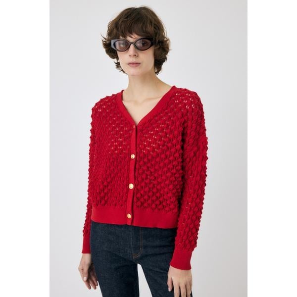 マウジー（MOUSSY）/PEAK STITCH ニットカーディガンの通販は 7,050円