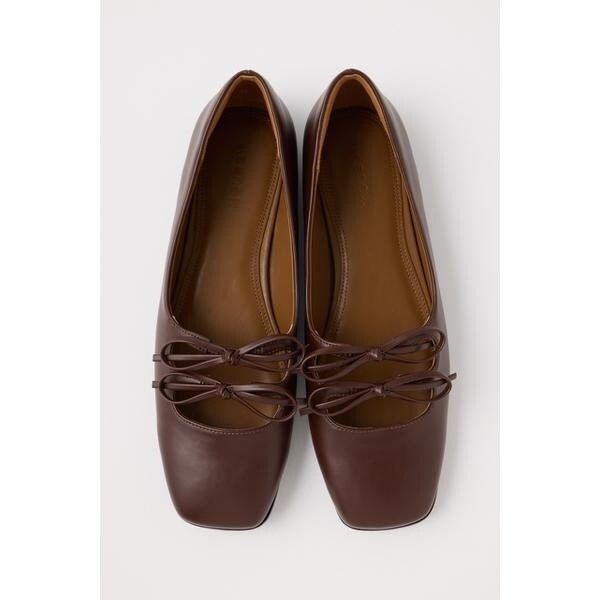 マウジー（MOUSSY）/BOW BALLET パンプスの通販はau PAY マーケット 