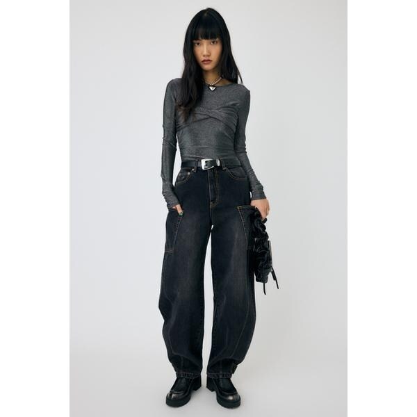 マウジー（MOUSSY）/NARROWED HEM コクーンストレートの通販は