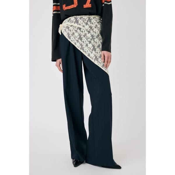 マウジー（MOUSSY）/LACE SCARF トラウザーズ