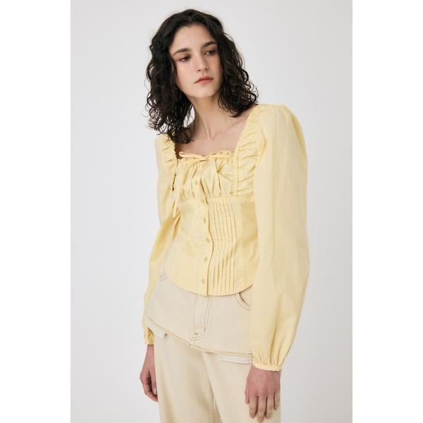 マウジー（MOUSSY）/PUFF SLEEVE CORSET FIT ブラウスの通販はau PAY 
