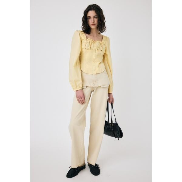 マウジー（MOUSSY）/PUFF SLEEVE CORSET FIT ブラウスの通販はau PAY 