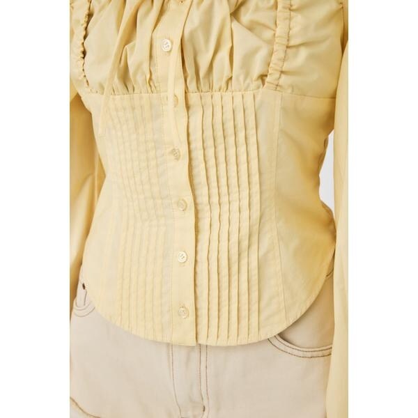 マウジー（MOUSSY）/PUFF SLEEVE CORSET FIT ブラウスの通販はau PAY 