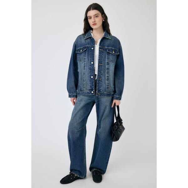 MOUSSY Gジャン BLACK BY MOUSSY | black denim jacket (デニム