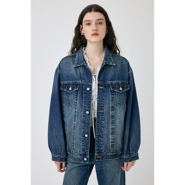 MOUSSY Gジャン BLACK BY MOUSSY | black denim jacket (デニム