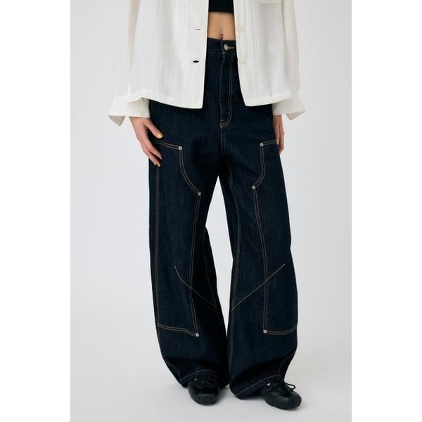 moussy 新品LOW CLOTCH ペインターパンツ LOW CLOTCH ペインターパンツ｜マウジーの通販｜&mall（アンドモール