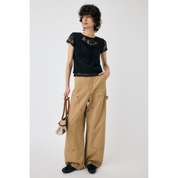 マウジー（MOUSSY）/LOW CLOTCH ペインターパンツ