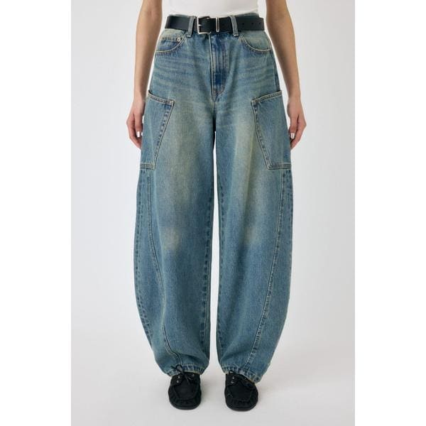 マウジー（MOUSSY）/NARROWED HEM コクーンストレート