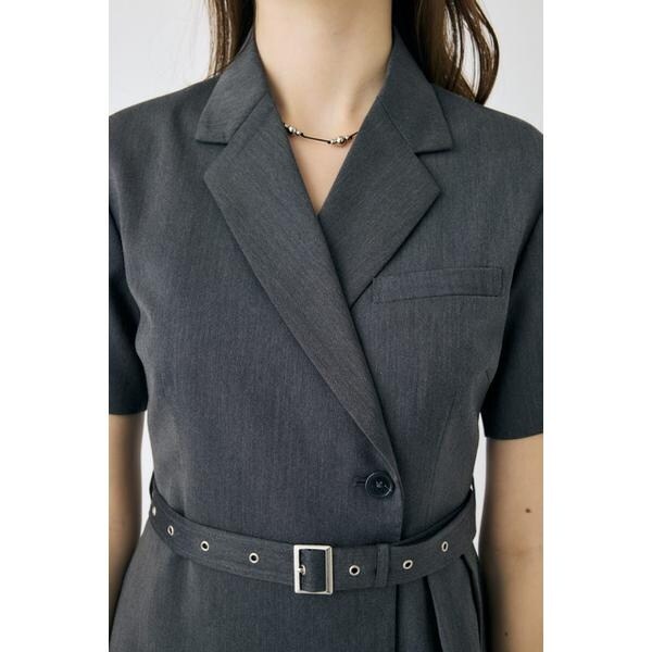 MOUSSY BLAZER PLEATS ミニドレス マウジー（MOUSSY）/BLAZER PLEATS ミニドレス