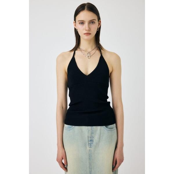 マウジー（MOUSSY）/HALTER KNIT キャミの通販はau PAY マーケット
