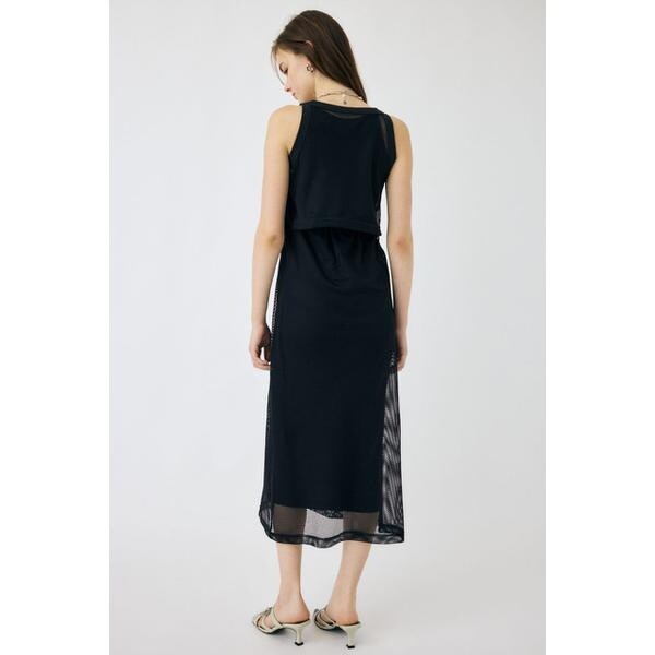 MOUSSY SHEER LAYERED SLIP ミニドレス SHEER LAYERED SLIP ミニドレス