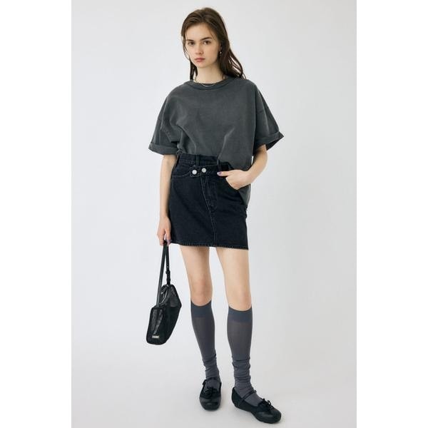マウジー（MOUSSY）/CROSS WAIST ミニスカート_2