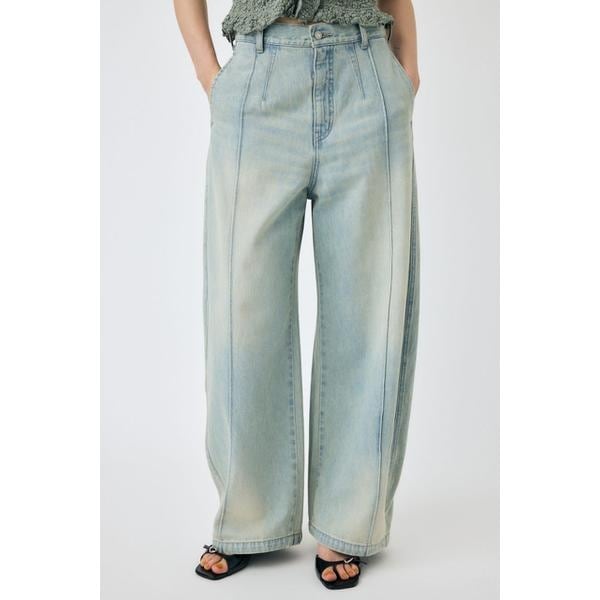 マウジー（MOUSSY）/PIN TUCK COCOON STRAIGHT