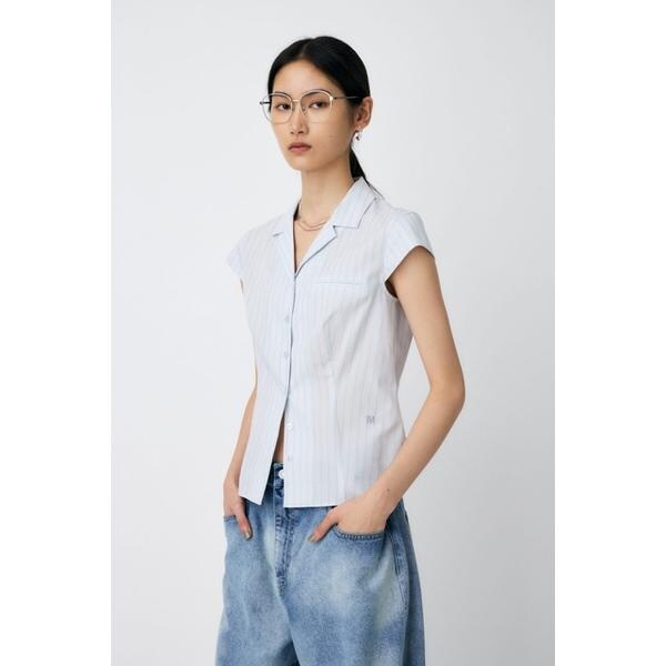 マウジー（MOUSSY）/MICRO SLEEVE SHIRT ブラウスの通販はau PAY 